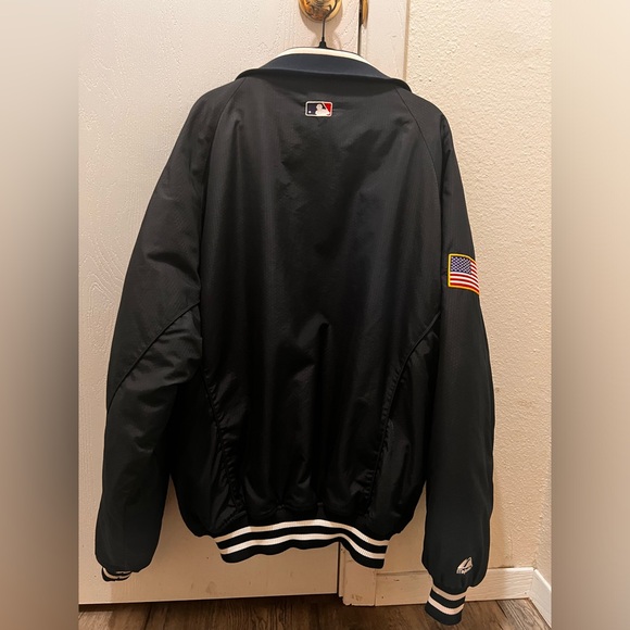 Vintage Majestic Authentic Collection New York Yankees satin bomber jacket - Picture 2 of 8